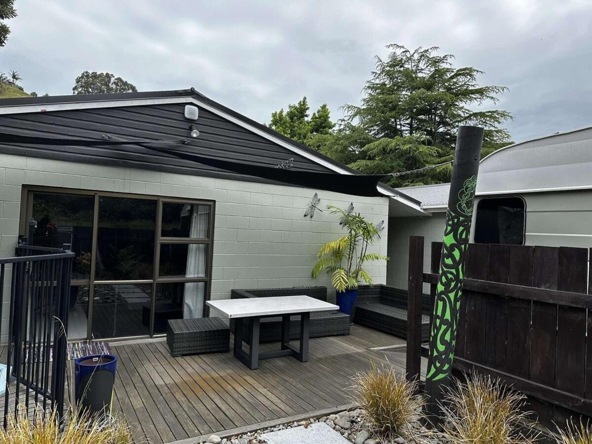 Ferienwohnung Te Piringa - The Sanctuary Whanganui Exterior foto
